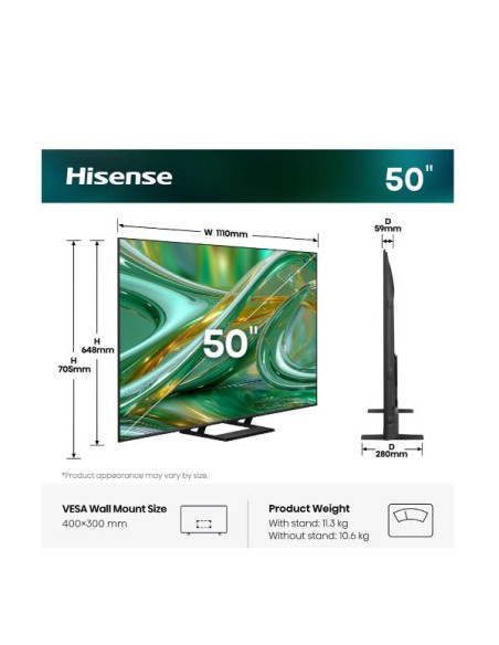 50 E89S MINI LED 4K UHD 144HZ