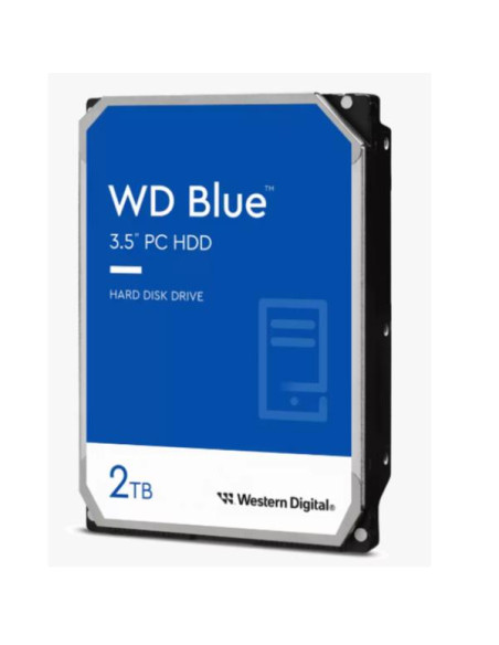 WD BLUE SATA 3.5P HDD 2TB CACHE64MB