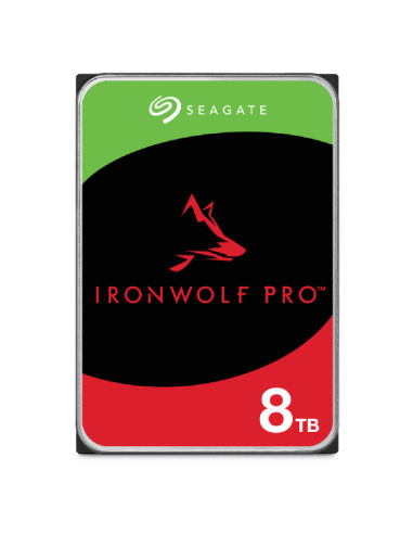 Seagate IronWolf Pro ST8000NT001 disco rigido interno 8 TB 7200 Giri/min 256 MB 3.5" Serial ATA III