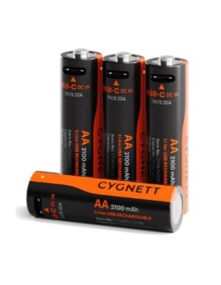 AA USB-C RECHARGEABLE BATTERY 4PZ.