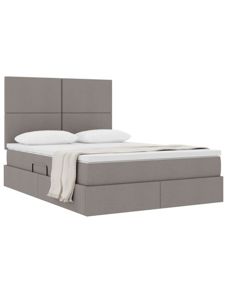 Letto con contenitore e materasso Talpa 140 x 200 cm Poliestere