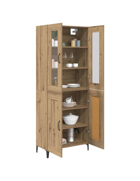 Credenza Rovere artigianale 69,5 x 34 x 180 cm