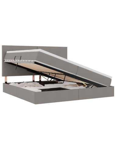Letto con contenitore e LED Talpa 200 x 200 cm Poliestere