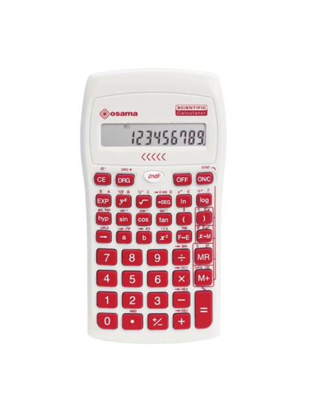 CALCOLATRICE SCIENTIFICA ROSSO