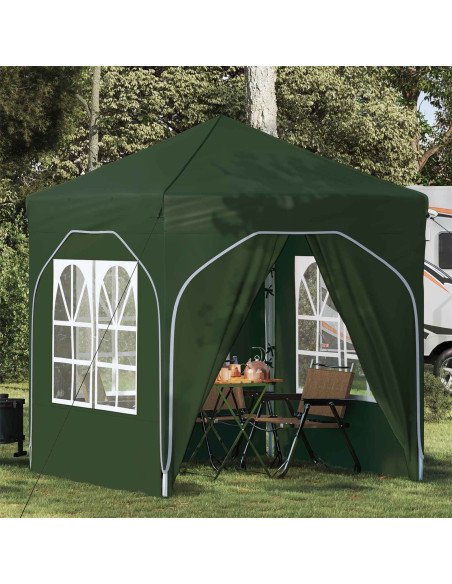 Tenda per feste a pop-up 192 x 192 x 245 cm Verde
