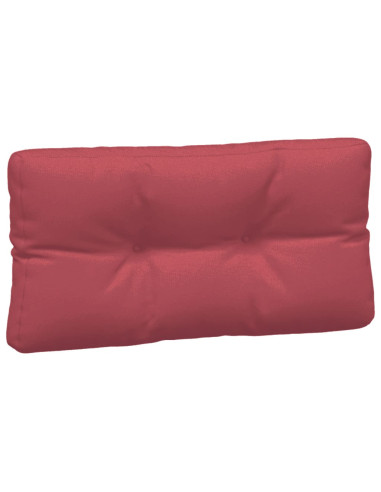 Cuscini per Pallet 5 pz Rosso Vino in Tessuto