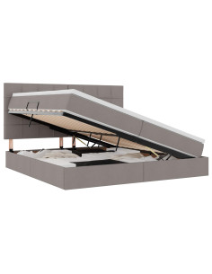 Letto con contenitore e LED Talpa 200 x 200 cm Poliestere 2