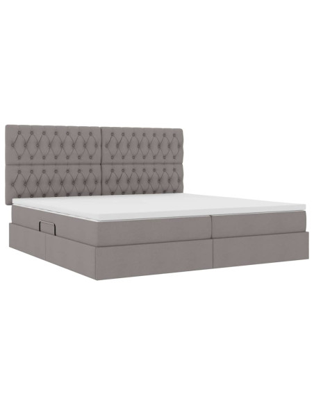 Letto con contenitore e LED Talpa 200 x 200 cm Poliestere