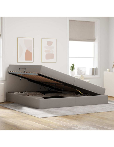 Letto con contenitore e materasso Talpa 200 x 200 cm Poliestere
