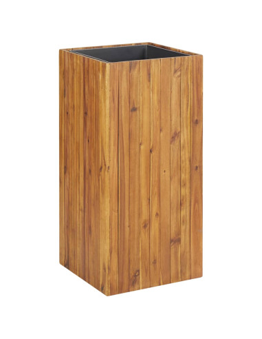 Letto Rialzato da Giardino 43,5x43,5x90 cm Massello di Acacia
