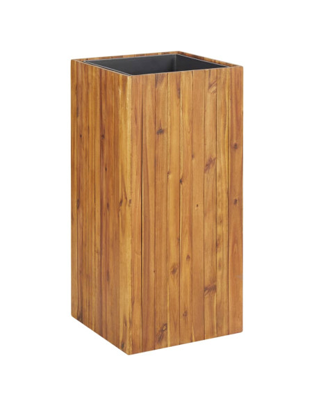 Letto Rialzato da Giardino 43,5x43,5x90 cm Massello di Acacia