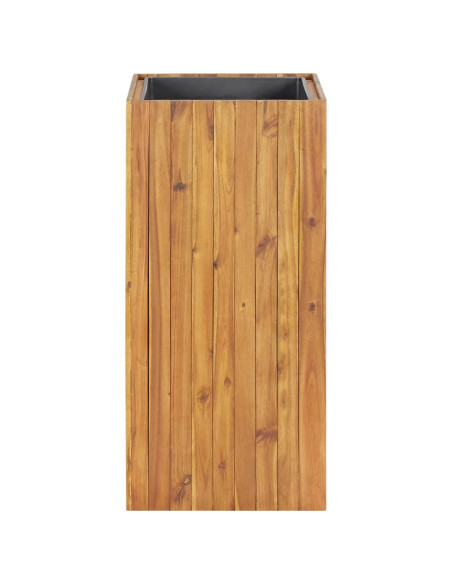 Letto Rialzato da Giardino 43,5x43,5x90 cm Massello di Acacia