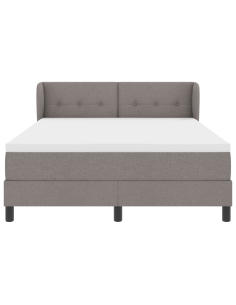 Letto a molle con materasso Talpa 160 x 200 cm Tessuto 2