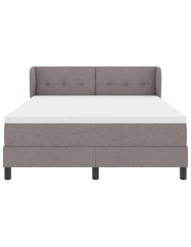 Letto a molle con materasso Talpa 160 x 200 cm Tessuto