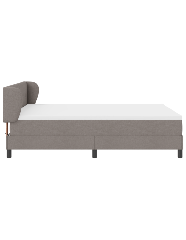 Letto a molle con materasso Talpa 160 x 200 cm Tessuto