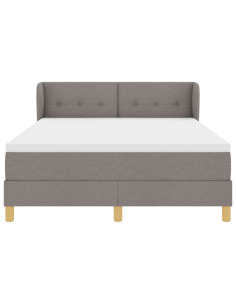 Letto a molle con materasso Talpa 160 x 200 cm Tessuto 2