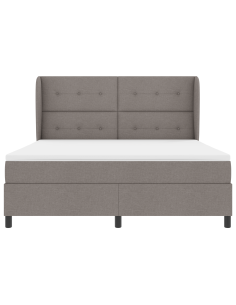 Letto a molle con materasso Talpa 180 x 200 cm Tessuto 2