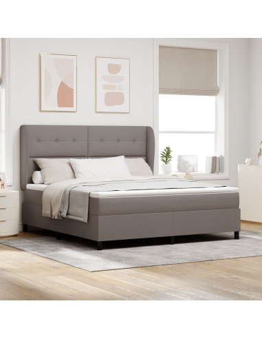 Letto a molle con materasso Talpa 180 x 200 cm Tessuto