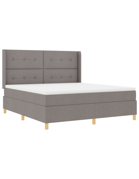 Letto a molle con materasso Talpa 180 x 200 cm Tessuto