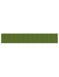 Schermo per balcone con foglie Verde e Giallo 600 x 100 cm