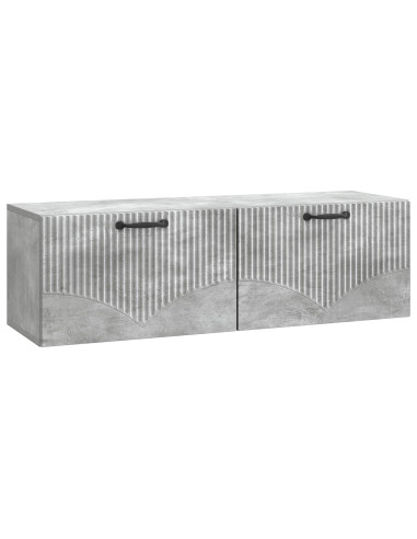 Mobile Porta TV da Muro Grigio Cemento 98 x 31 x 30 cm