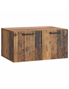 Mobile Porta TV da Muro Legno antico 59,5 x 41 x 30 cm