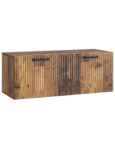 Mobile Porta TV da Muro Legno antico 78,5 x 31 x 30 cm
