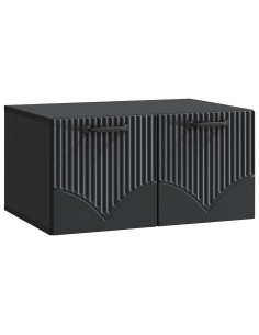 Mobile Porta TV da Muro Nero 59,5 x 41 x 30 cm