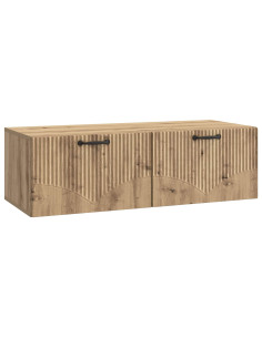 Mobile Porta TV da Muro Rovere Artigianale 98 x 41 x 30 cm