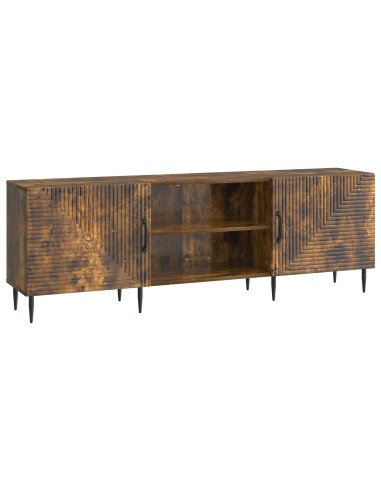 Mobile TV Rovere Fumo 150 x 31 x 50 cm Legno ingegnerizzato