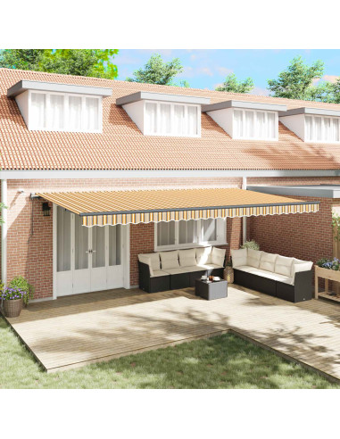 Tessuto per Tenda con Multicolore 600 × 350 cm Poliestere