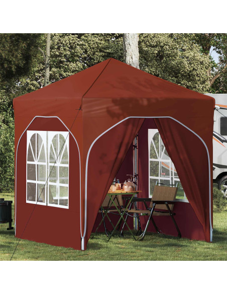 Tenda per feste a pop-up 192 x 192 x 245 cm Terracotta