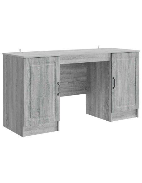 Scrivania Grigio Sonoma 142,5 x 50 x 75 cm Legno ingegnerizzato
