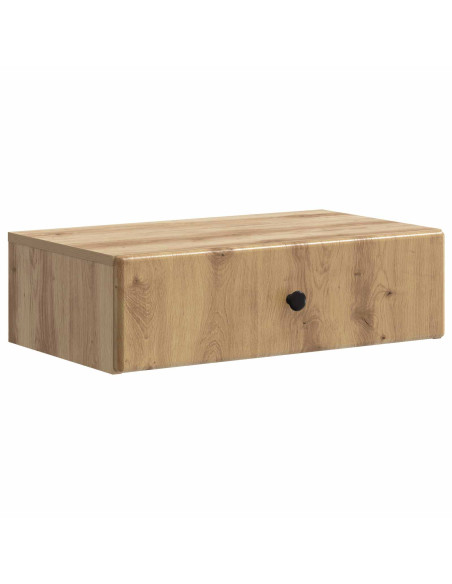 Tavolino da Parete Laterale Rovere Artigianale