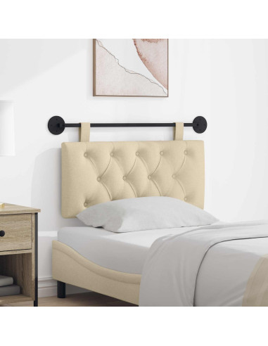 Testiera sospesa Crema Tessuto