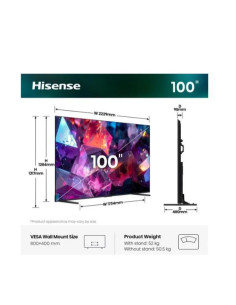 100 E7S PRO QLED 4K UHD SMART 144HZ