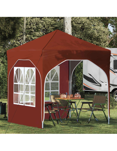 Tenda per feste a pop-up 192 x 192 x 245 cm Terracotta