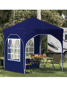 Tenda per feste a pop-up 192 x 192 x 245 cm Blu
