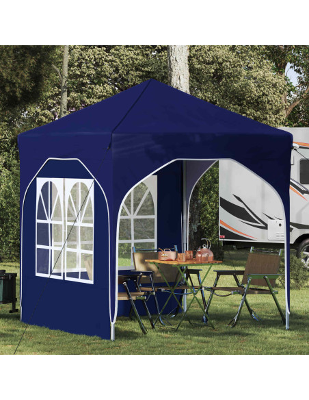 Tenda per feste a pop-up 192 x 192 x 245 cm Blu