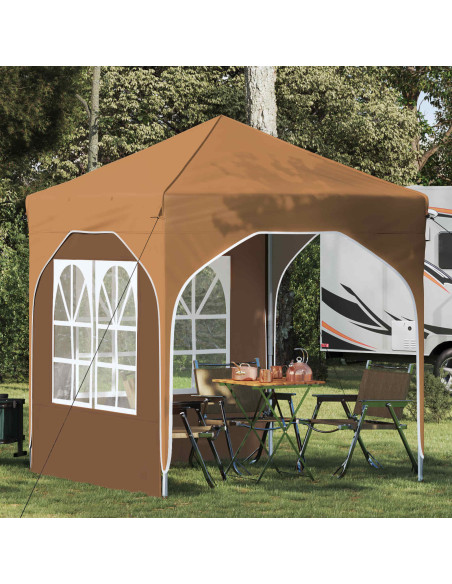 Tenda per feste a pop-up 192 x 192 x 245 cm Beige