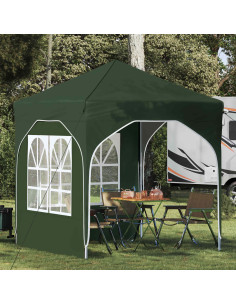 Tenda per feste a pop-up 192 x 192 x 245 cm Verde