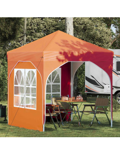 Tenda per feste a pop-up 192 x 192 x 245 cm Arancione