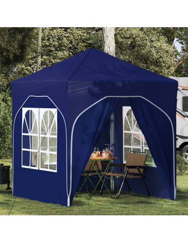 Tenda per feste a pop-up 192 x 192 x 245 cm Blu