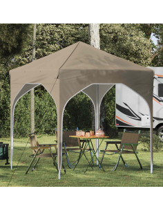 Tenda per feste a pop-up 194 x 194 x 245 cm Crema