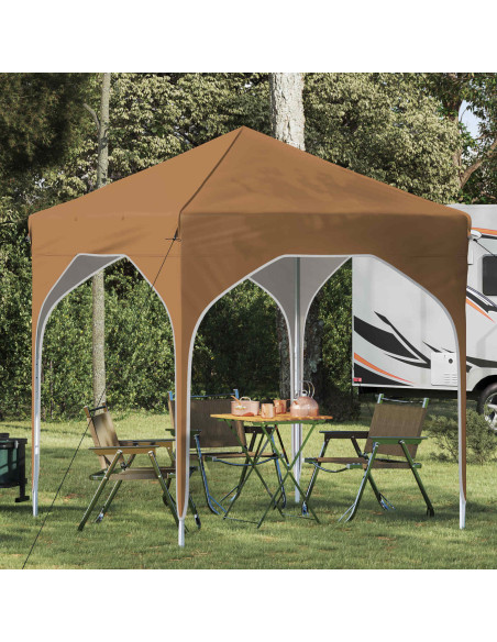 Tenda per feste a pop-up 194 x 194 x 245 cm Beige