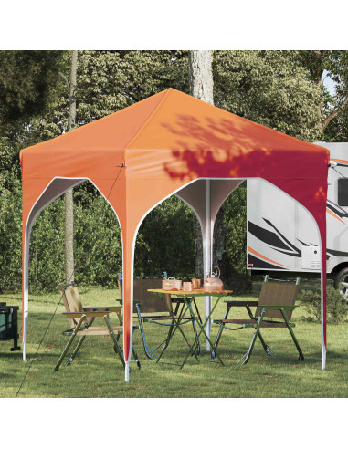 Tenda per feste a pop-up 194 x 194 x 245 cm Arancione