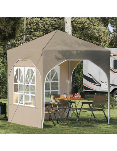 Tenda per feste a pop-up 192 x 192 x 245 cm Crema