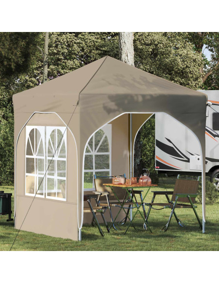 Tenda per feste a pop-up 192 x 192 x 245 cm Crema