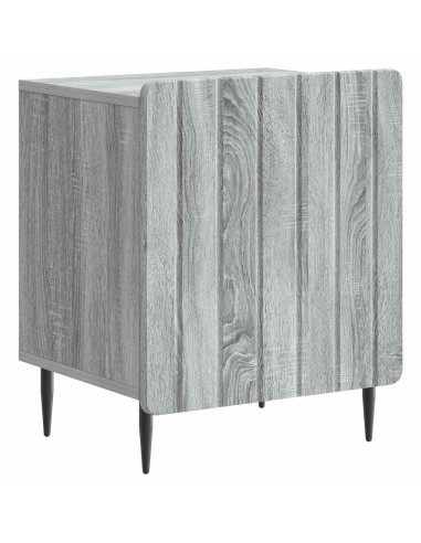 Armadio da Notte Grigio Sonoma 43 x 34,5 x 52 cm