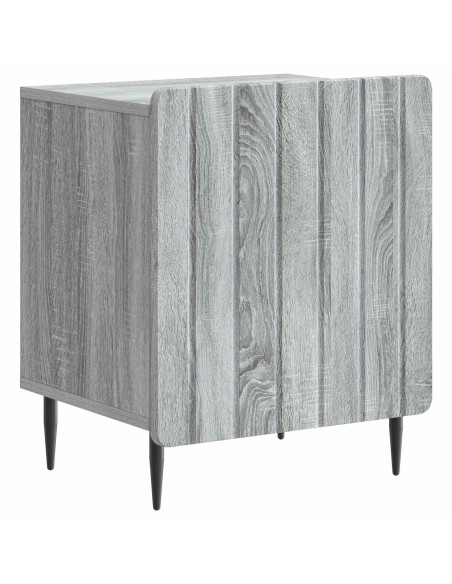 Armadio da Notte Grigio Sonoma 43 x 34,5 x 52 cm